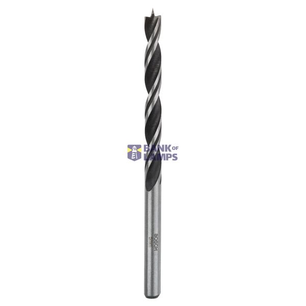 Standard brad point drill bits 5 x 52 x 86 mm, d 5 mm image 1