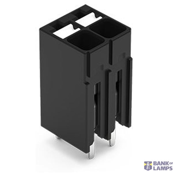 THR PCB terminal block push-button 1.5 mm² black image 1