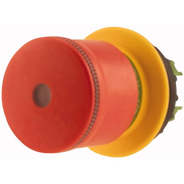 M22-PVL30 Emergency stop/emergency switching off pushbutton, RMQ-Titan, Mushroom-shaped, 30 mm, Illuminated with LED element, Pull-to-release function, Red, yel image 3