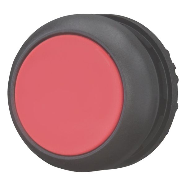 M22S-D-R Pushbutton, RMQ-Titan, Flat, momentary, red, Blank, Bezel: black image 3