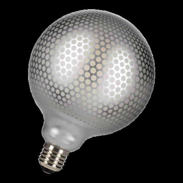 LED Orient Hexa G125 E27 4W 2700K Silver image 2