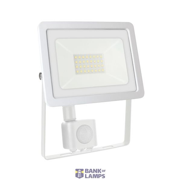 NOCTIS LUX 2 SMD 230V 30W IP44 CW white with sensor image 4