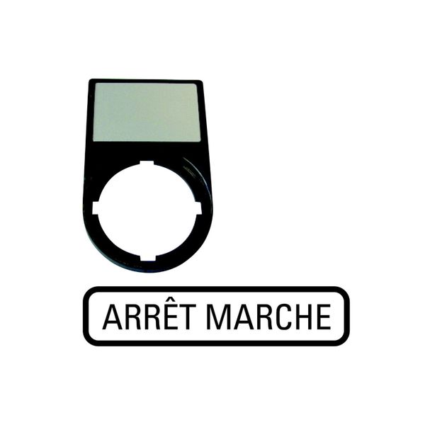 M22S-ST-F10 Carrier, +label, ARRET MARCHE image 3