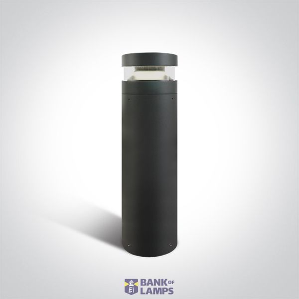 ANTHRACITE BOLLARD 60cm 20W CW IP65 230V image 1