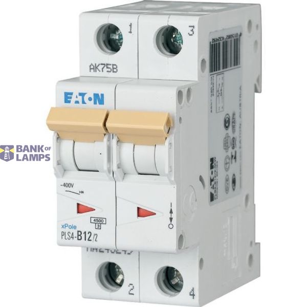 PLS4-C12/2-AU Eaton Moeller series xPole - PLS4 MCB image 1