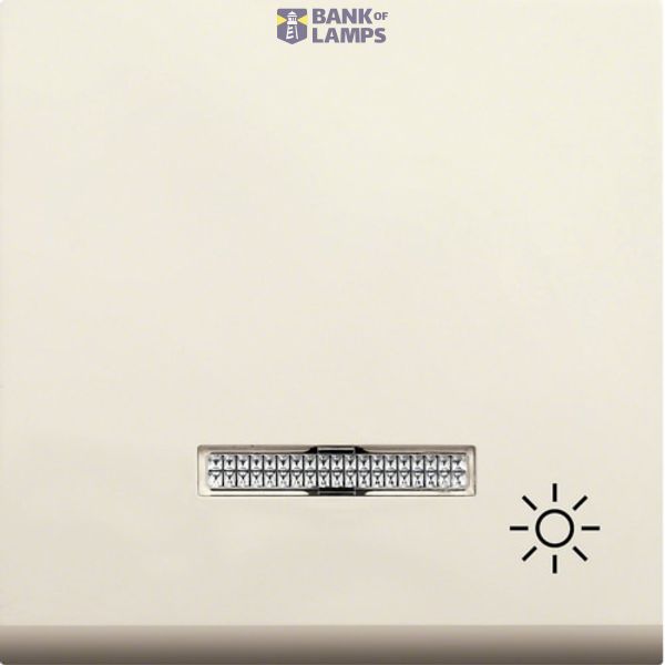 CONTROL COVER WITH BASE. LIGHT CREAM.WL6121 image 1