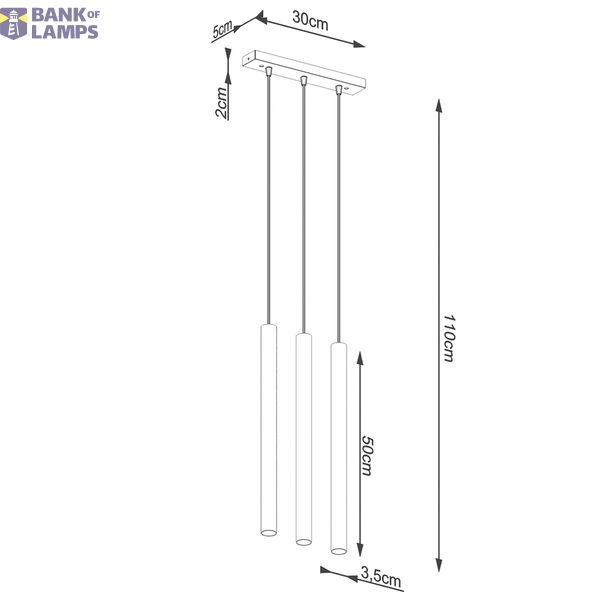 PASTELO 3L WOOD HANGING LAMP G9 3X8W IP20 image 4
