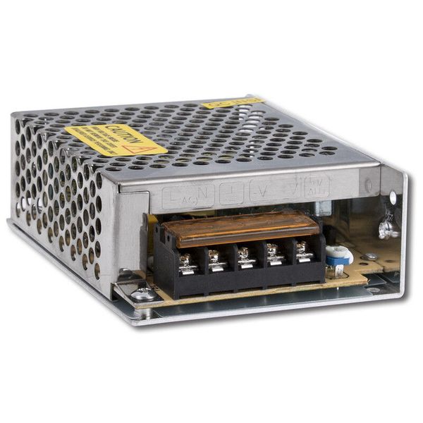 Power supply 60W, DC24V/2.5A, IP20, metal design image 1