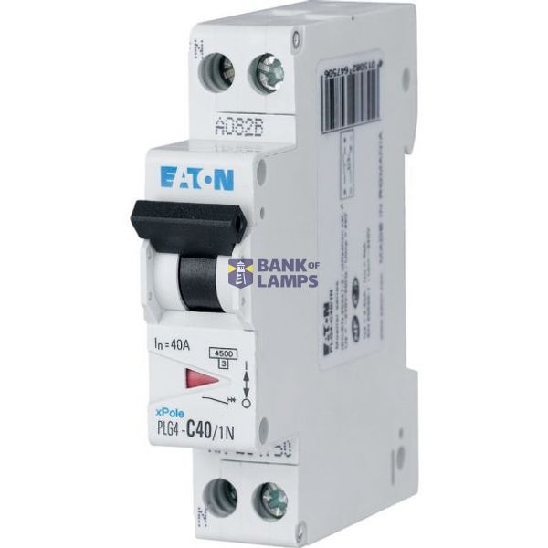 PLG4-B40/1N Eaton Moeller series xPole - PLG4/6 MCB image 1