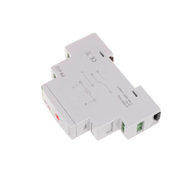 priority relay, DIN rail mounting, 230V U=2Ã 15A contact: 1NO/NC image 3