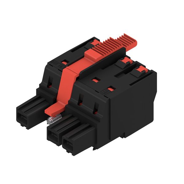 PCB plug-in connector, female plug, 10.16 mm, Number of poles: 3, 180°, PUSH IN with actuator, Clamping range, max. : 16 mm², Box image 2
