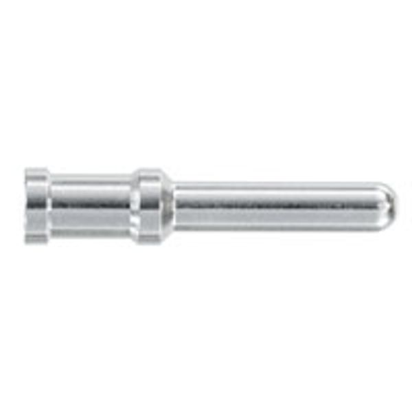 Heavy-duty connectors, Crimp contact, HQ, Male, Conductor cross-section, max.: 8, turned, Copper alloy image 1