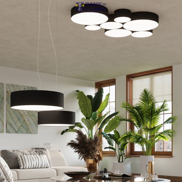 HANGING LAMP ARENA 45 BLACK E27 3X60W IP20 image 10