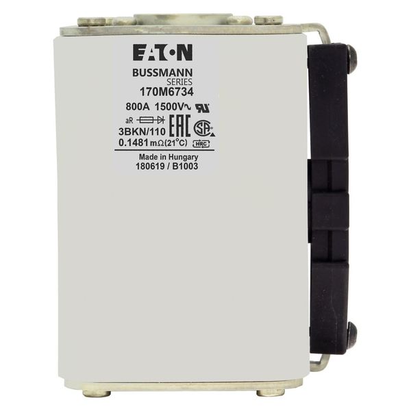 FUSE 500A 1250V 3FKE/115 AR CU image 5