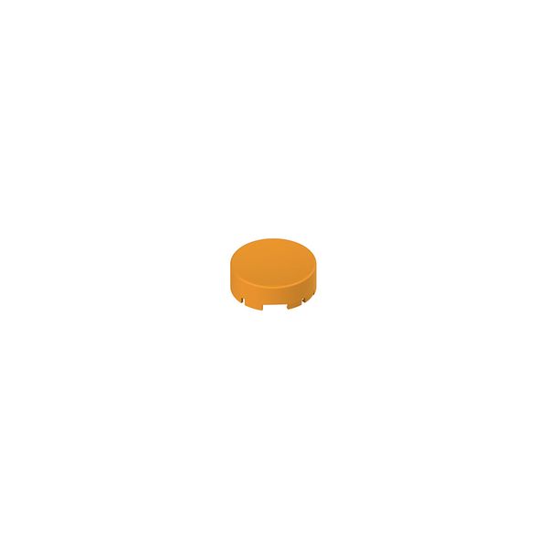 Lens for orange projecting pushbutton, without marking image 1