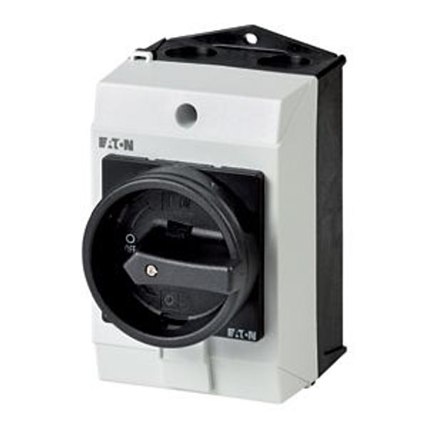 T0-3-8901/I1/SVB-SW Main switch, 3 pole + N + 1 N/O + 1 N/C, 20 A, STOP function, 90 °, Lockable in the 0 (Off) position, surface mounting image 4