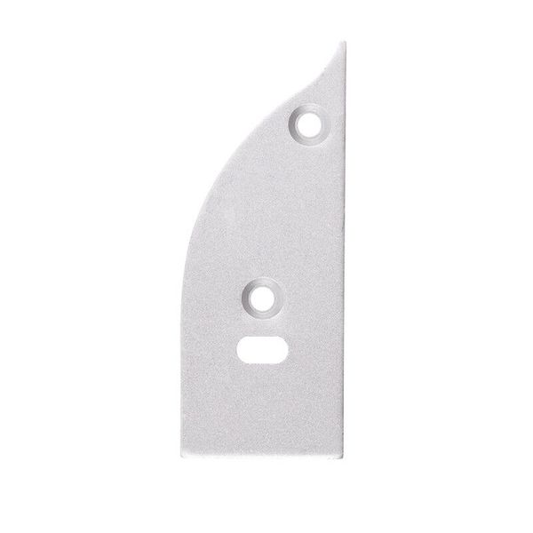 Terminal for NC with hole, silver color, 1 pc image 1