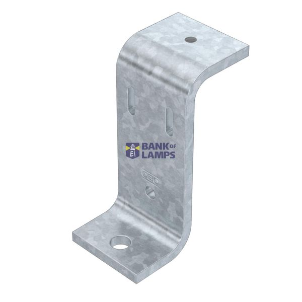 Z support for BKRS for system height 100 mm 65x40x88 Steel Hot-dip gal image 1