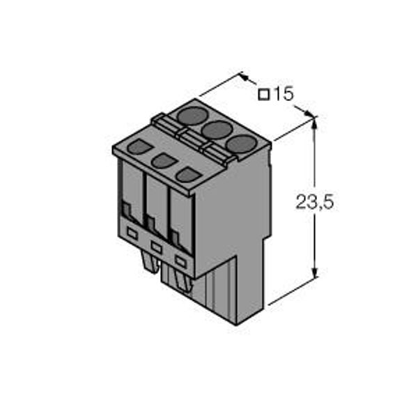 Accessories Removable Spring-Type Terminals   IM-CC-3X2BU/2BK image 1