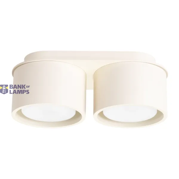 Ceiling lamp MODO 2 beige Gx53 image 1