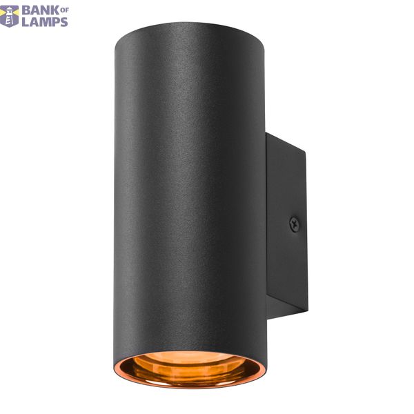 ASTO TUBE, wall-mounted light, cylindrical, GU10, 1x max. 10 W, black image 4