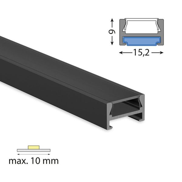Black diffuser for PDA 2m image 1