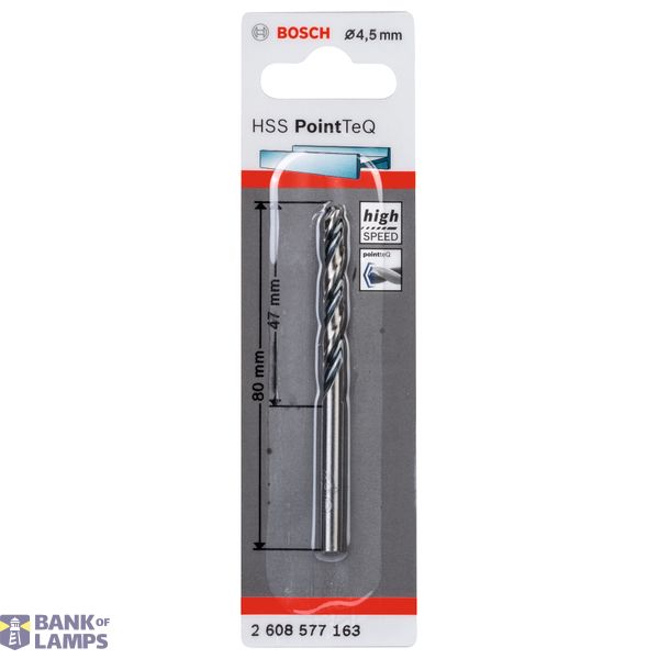 HSS Twist Drill Bit PointTeQ 4.5mm 1 pcs. image 2