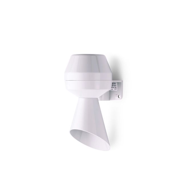 Compact horn, with funnel 24VDC image 1