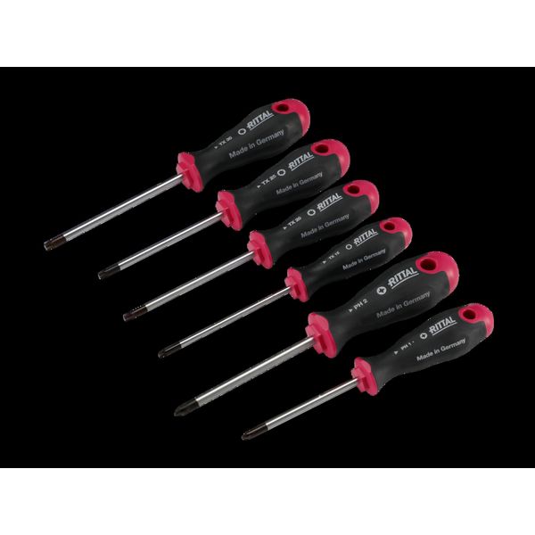 Screwdriver Set uninsulated PH1_2/Tx 15_20_25_30 image 2
