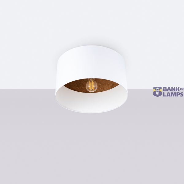 Ceiling lamp TELESTO white/dark brown image 6