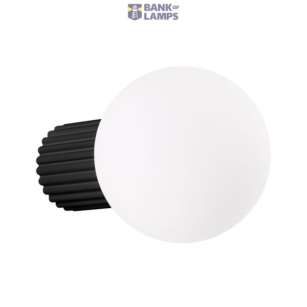Wall lamp HALO black IP44 image 1