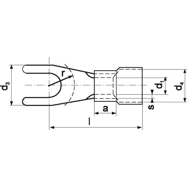 Spade terminal KNE_5-10/100 image 2