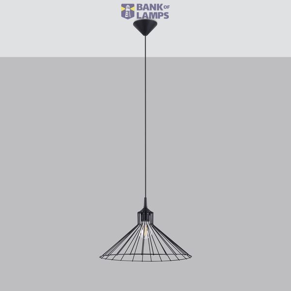 SOLLUX - Pendant EDA black SL.1186 E27 15W IP20 image 3