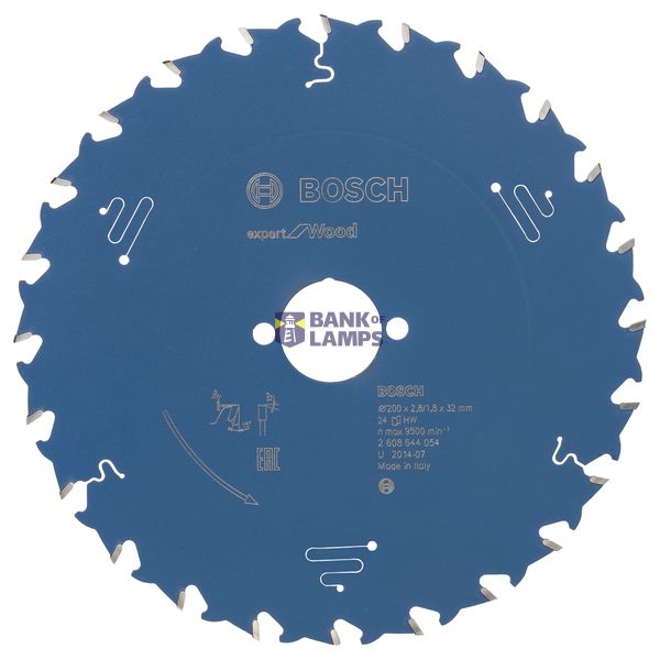 Circular saw blade Expert for Wood 200 x 32 x 2,8 mm, 24 image 1