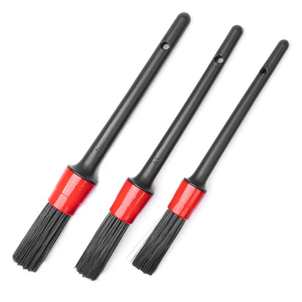 Car detailing brush set 3pcs image 1