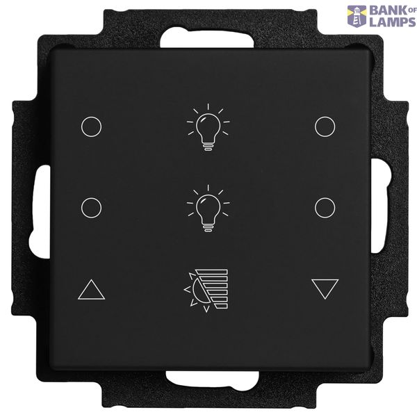 6-key switch, 4xlight, 2xcurtains, in/out, room thermostat image 1