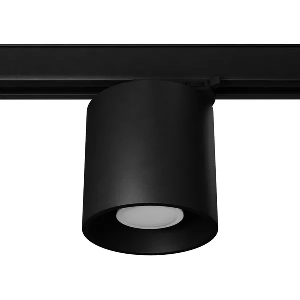SPOT FOR 3-PHASE RAIL ORBIS BLACK GU10 4000K 7W 530LM MYL.00033 image 1