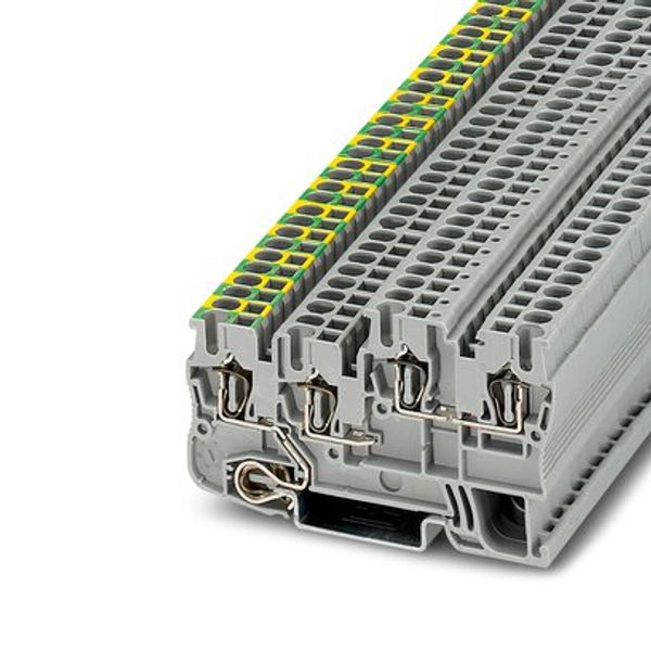 STIO 2,5/3-PE/B/L - Installation ground terminal block image 3