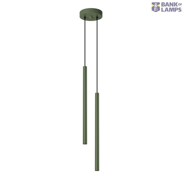 HANGING LAMP PASTELO 2 OLIVE GREEN 2XG9 image 4