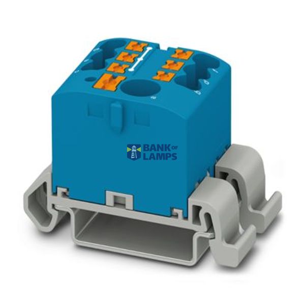 PTFIX 6/6X2,5-NS35A BU-EX - Distribution block image 1