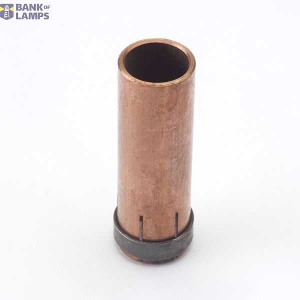 Gas nozzle cylindrical ML/MV/FKS Cu image 1