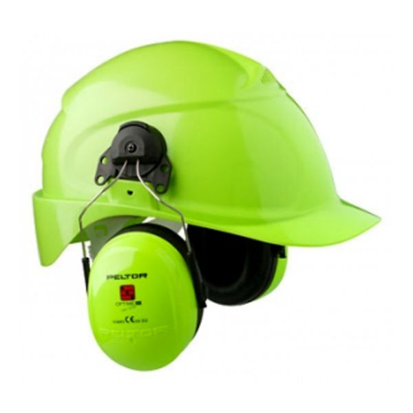 3M™ PELTOR™ Optime™ III Earmuffs, Hi-Viz, Helmet Mounted, H540P3E-475- image 4