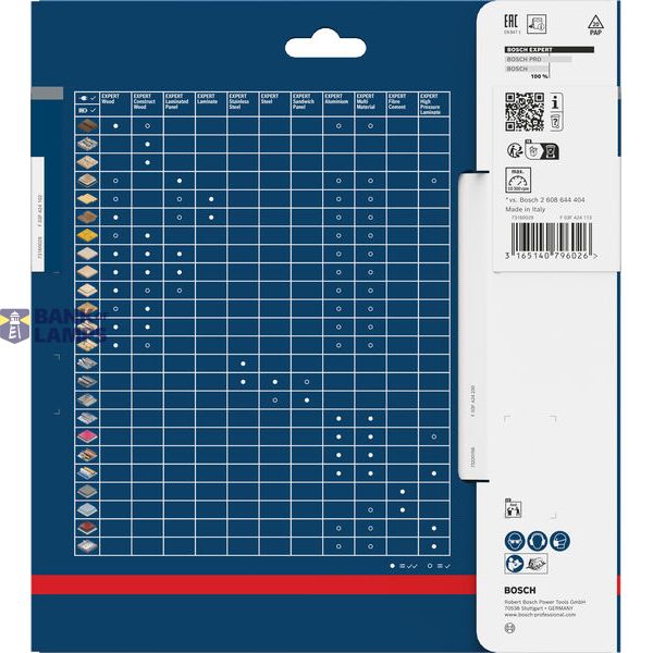 Circular saw blade Expert for Wood 184 x 16 x 2,6 mm, 40 image 1