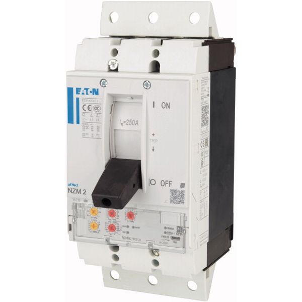 NZMH2-VX250-SVE NZM2 PXR20 circuit breaker, 250A, 3p, plug-in technology image 4