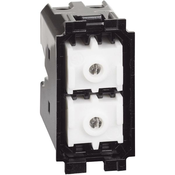 10 A 250 Vac double pushbutton 1 P (NO) + 1 P (NO) image 1