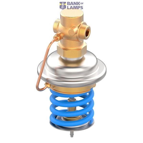 AVD, PN 25, DN 15, 1.00 m³/h, 1.00 bar - 5.00 bar, External Thread, G 3/4 A, Mounting version: Flow image 1