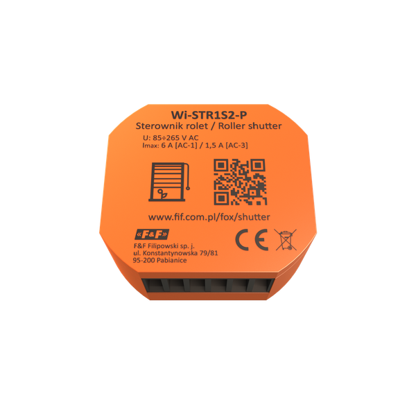 SHUTTER - Wi-Fi 230 V roller shutter controller WI-STR1S2-P image 3