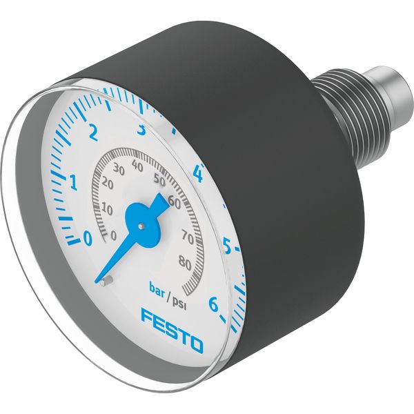 MAP-40-6-1/8-EN Precision pressure gauge image 1
