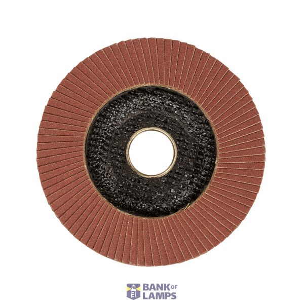 Alum. Ox Flap disc, 115x22 120g image 1