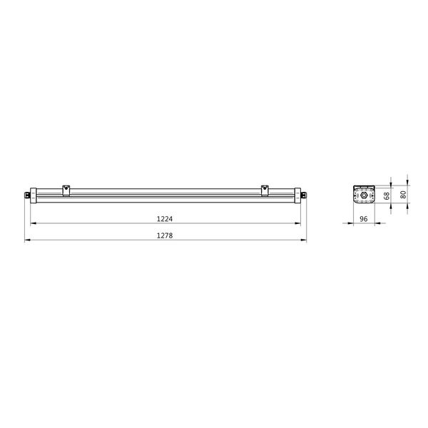 WT490C LED64S/840 PSU WB TW3 WA7 L1200 image 2